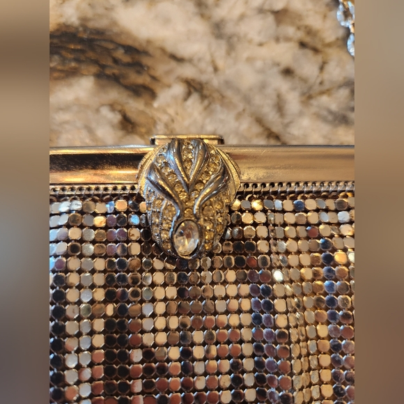 Vintage 50s whiting and davis mesh purse - Picture 7 of 8